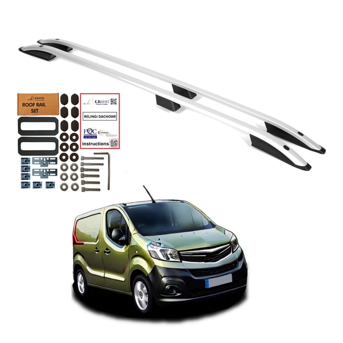 Dakrails OPEL VIVARO RENAULT TRAFIC FIAT TALENTO 2014- LONG Solid