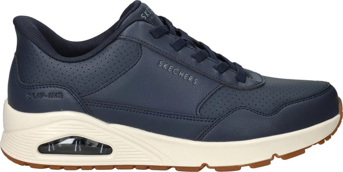 Skechers UNO-BANKSIA LUXE Heren Instappers - Donkerblauw