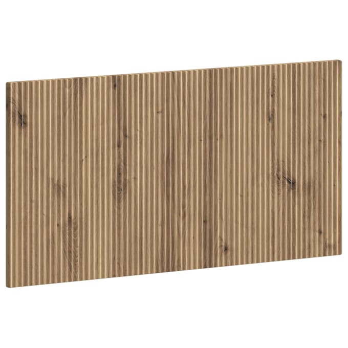 vidaXL - Wandgemonteerd - Hoofdbord - ARNHEM - Artisanaal - eiken - Bewerkt - hout