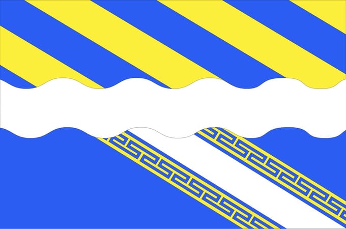 Vlag Aisne 150x225cm