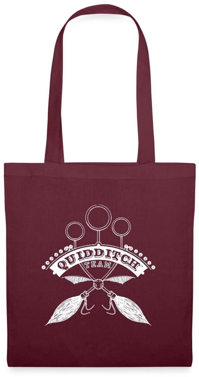 Harry Potter Quidditch Team Tas Van Stof Schoudertas
