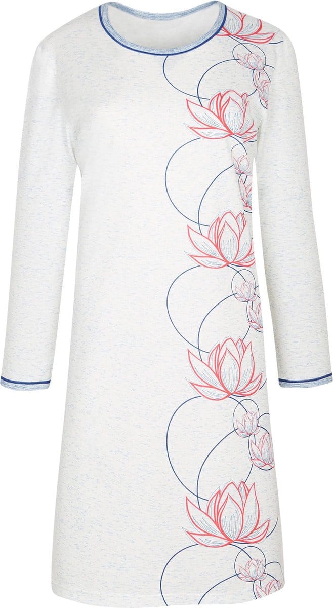 Cybèle Nachthemd 'Elegant Circle' - Lange Mouw Maat 42