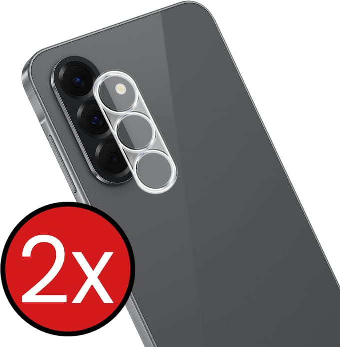 Camera Lens Protector - 2 Stuks - Geschikt voor Samsung Galaxy A27 - Camera Screenprotector - Beschermglas - Gehard Glas - Tempered Glass - Screen Protector