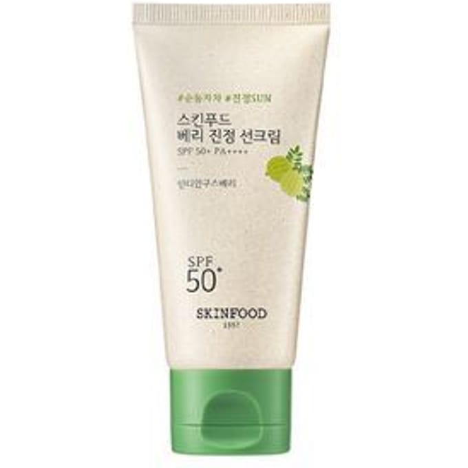 SKINFOOD Berry Soothing Sun Cream, 50ml white
