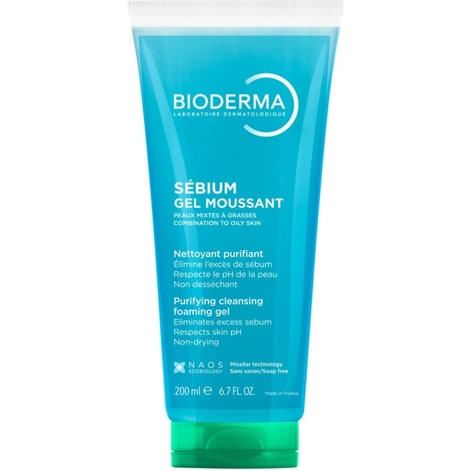 Bioderma Sébium Purifying Foaming Cleansing Gel 200 ml