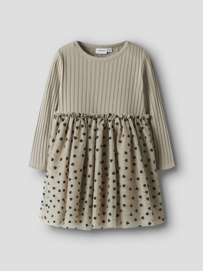 NAME IT - NMFNEA LS TULLE DRESS - Meisjes - Jurken