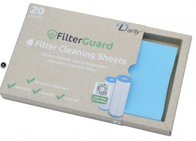 FilterGuard Filter Cleaning Sheets SC910 - Darlly Filter Reiniging