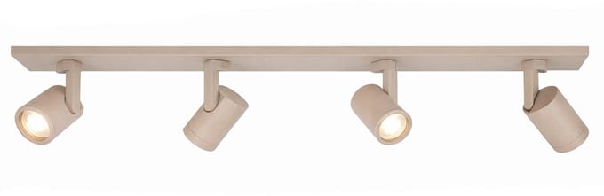 Highlight - Spot HALO 4 lichts balk L 91 cm beige