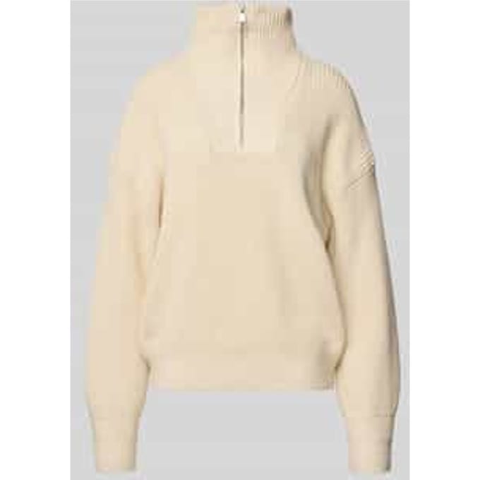 Gebreide pullover met schipperskraag