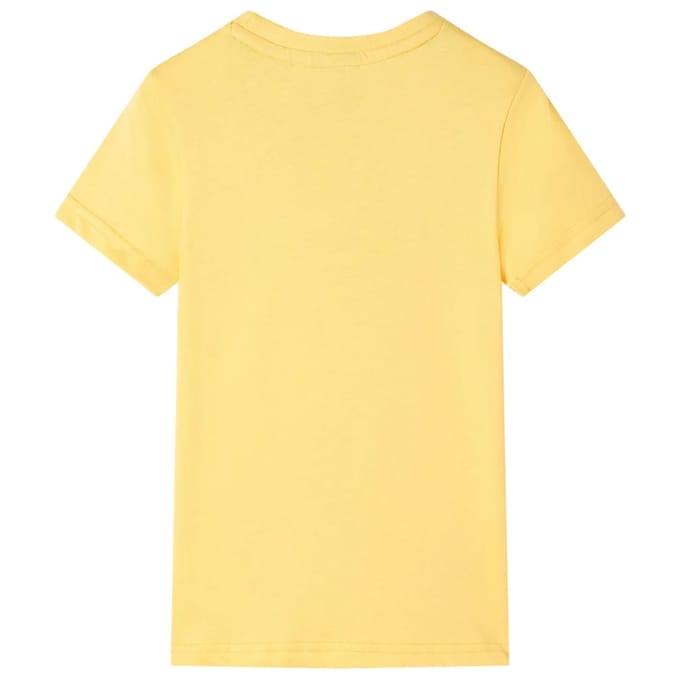 vidaXL - Kindershirt - 128 - lichtokerkleurig