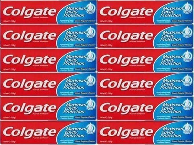 Colgate - Tandpasta - Maximum Cavity Protection - 100ml x 12