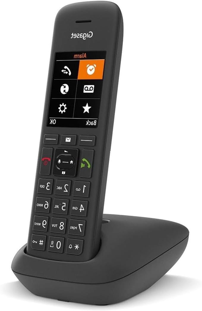 Draadloze Telefoon - DECT Telefoon - Thuis Bellen - Groot Kleurenscherm - Standaard Formaat - Zwart