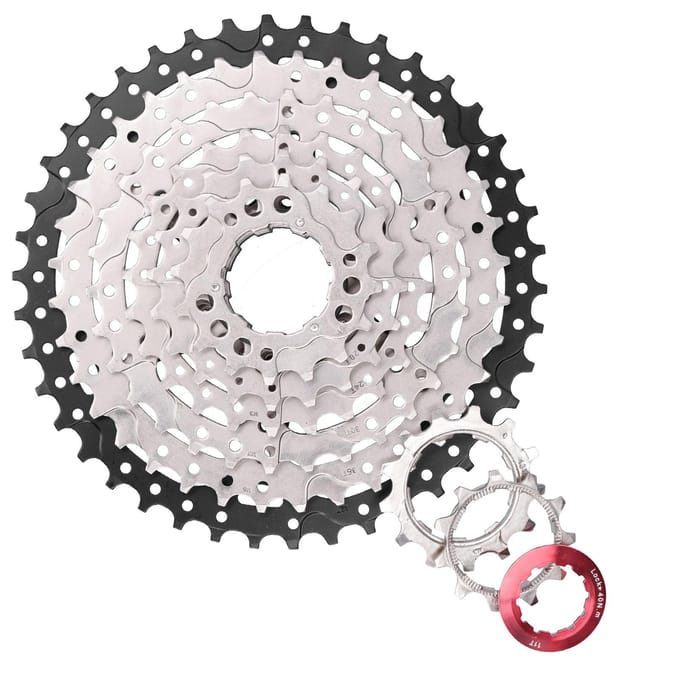ZTTO Cassette de Volant d'Inertie pour Vélo Route VTT Pignon 8 Vitesses 42T Accessoire de Cyclisme white