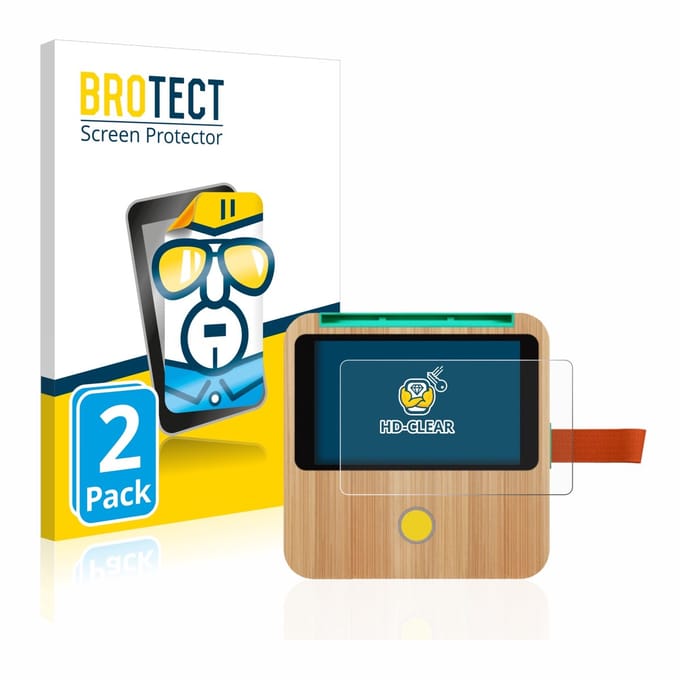 BROTECT - Screenprotector voor tigerbox Touch/ Touch Plus - Folie Beschermfolie transparant 2 Stuks