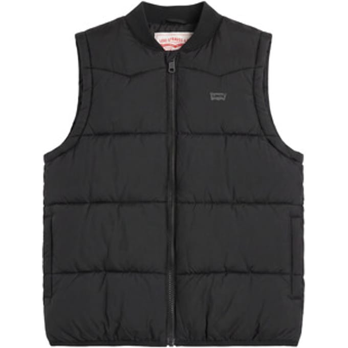 Levi´s ® Kids Batwing Emb Puffer Vest Zwart 14 Years Jongen