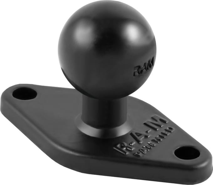 B-Kogel (25 mm) Diamant Basis Aluminium - RAM-B-238U