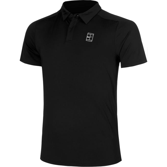 Nike Court Dri-FIT Advantage Polo Heren-zwart