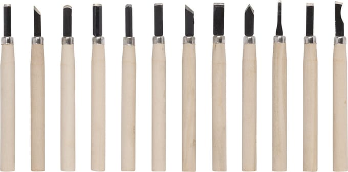 Kreator - Hand tools - KRT461002 - Mini-houtbeitel - 135mm - 12 st.
