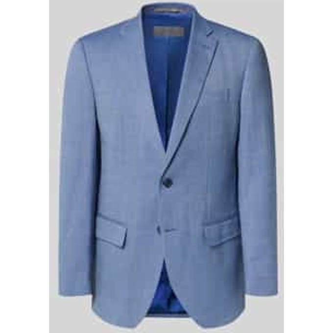 slim fit 2-knoops colbert met klepzakken model 'Grant'