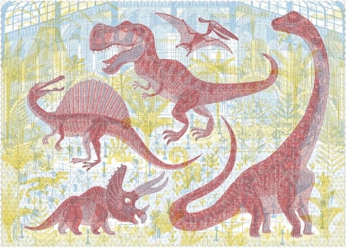 Ontdek de dinos puzzel (6+) - Londji