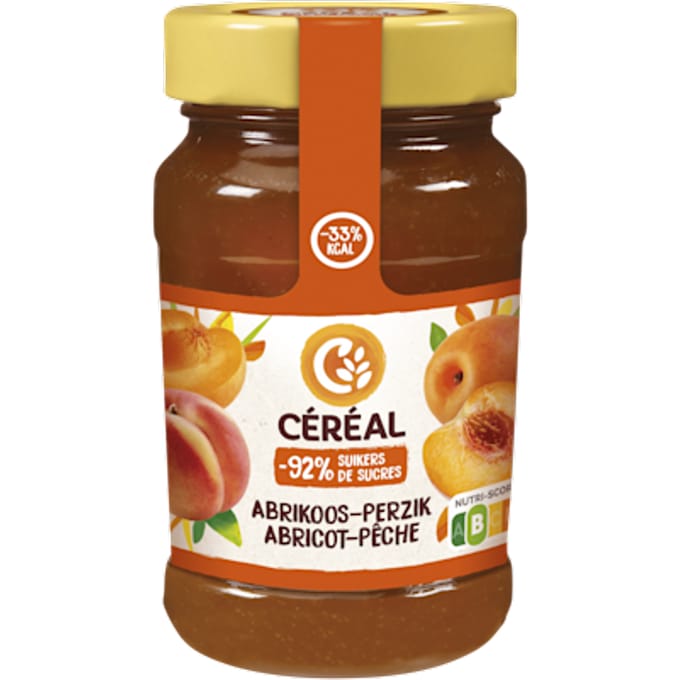 Céréal Jam Abrikoos & Perzik - 270 gr