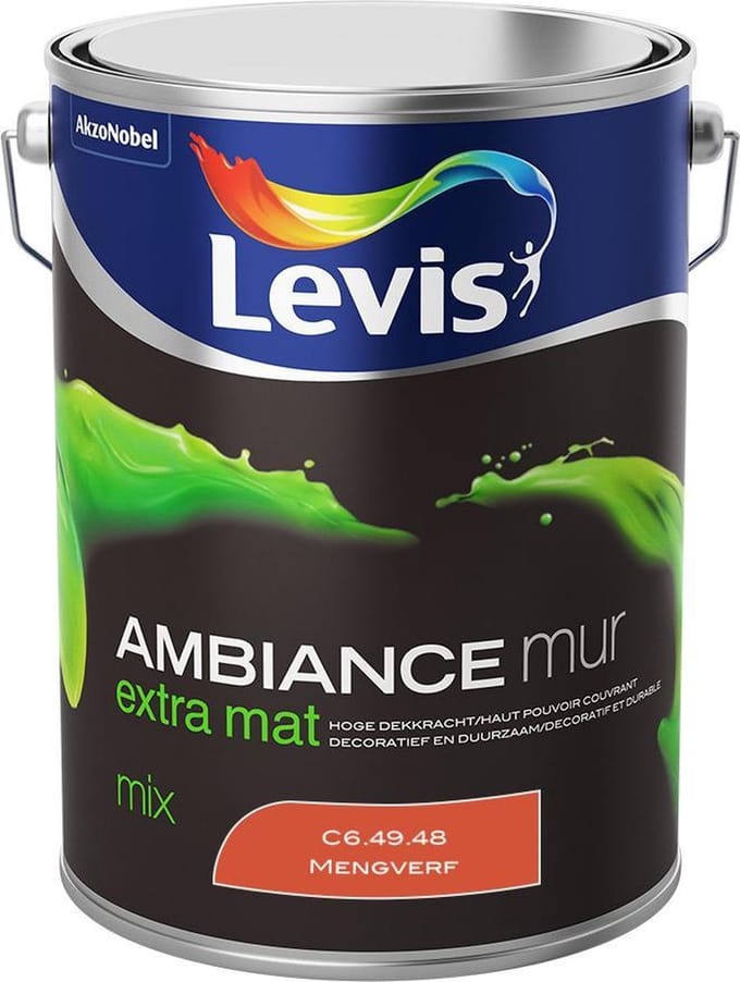 Levis - Ambiance Mur Extra Mat Mix - Play Four - Mengverf - 5 L