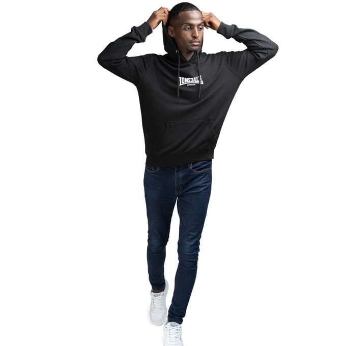 Lonsdale-hoodie Beetham, sweatshirt met capuchon, slanke pasvorm