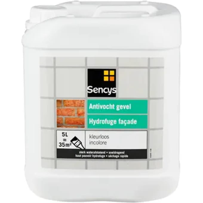 Sencys Antivocht Gevel Kleurloos 5l