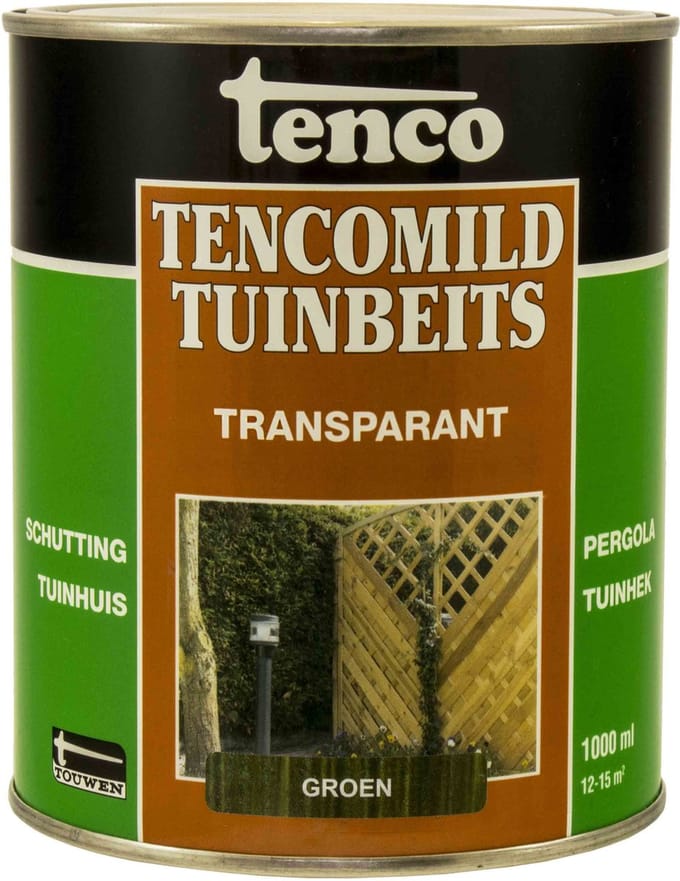 Tenco Buitenbeits Tencomild - Transparant Groen - Zijdeglans - 1l