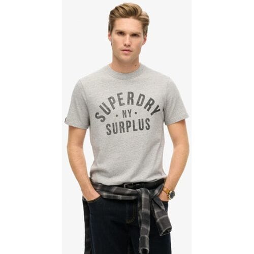 Superdry - Surplus T-shirt met print - Heren - T-shirts