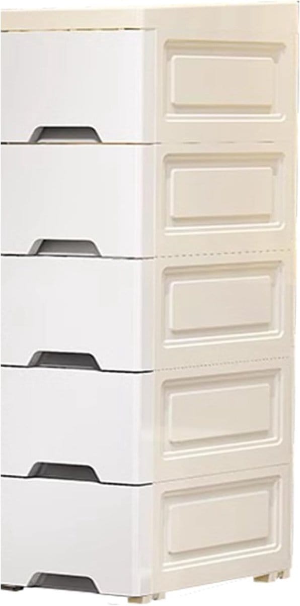 Keukenopslag Toren - Verticale Kast - Ruimte Organiseren - 5 Laags Indeling - 80x30x14cm
