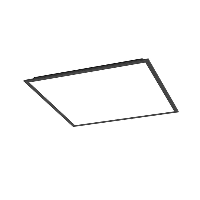 EGLO connect.z Moradillo Smart LED Paneel - 59.5 x 59.5 cm - Zwart - Instelbaar RGB & wit licht - Dimbaar - Zigbee