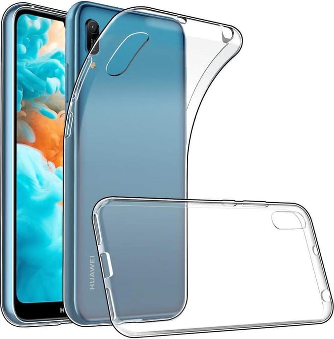 Hoesje Geschikt voor: Huawei Y6 2019 - Silicone - Transparant