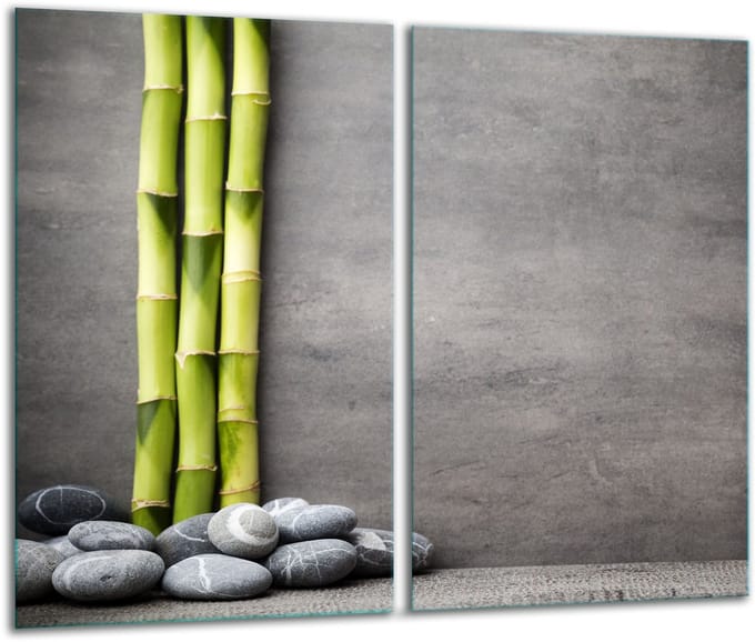 TMK ArtDeko - Snijplank - Glas - 2x 30x52cm - Inductiekookplaat