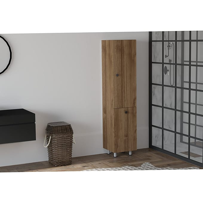 Asir Badkamerkast - Notelaar - 35 cm x 154,8 cm x 31,9 cm