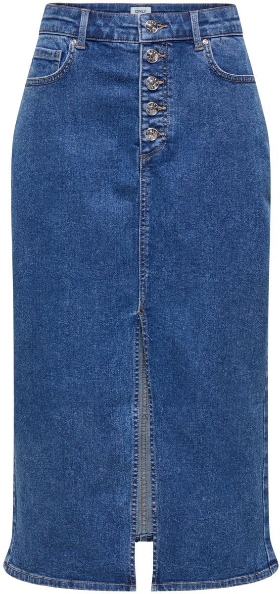 ONLY Denim rok ONLSILJA Midi-rok