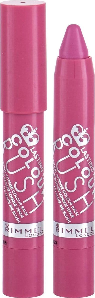 Rimmel Lasting Finish Colour Rush Balm - 110 Make me Blush - Lippenbalsem