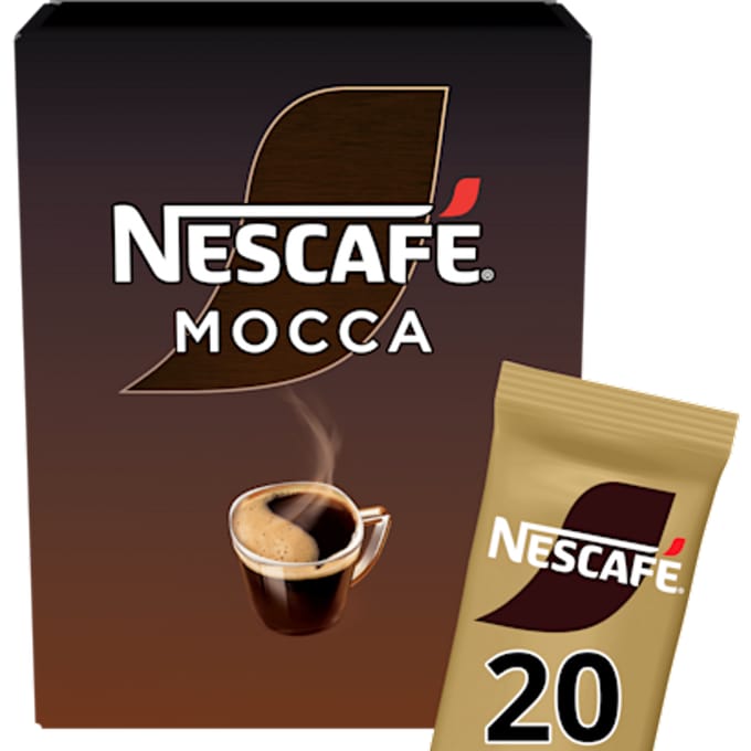 Oploskoffie café mocca - 20 zakjes