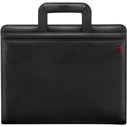 WENGER Schrijfmappen Venture Presentation Padfolio Black Zwart