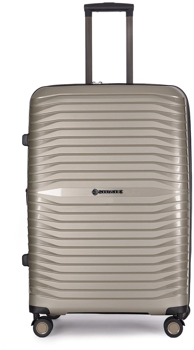 Stratic Bright + Trolley Exp Champagner Taupe 76cm