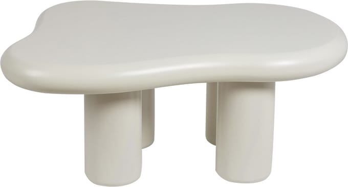 ONDLE - Salontafel - Gebroken wit - MDF