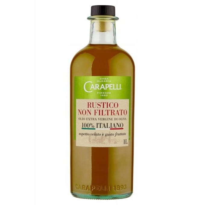 Extra vierge olijfolie Carapelli Firenze 1000 ml 1L Italiaans Toscane