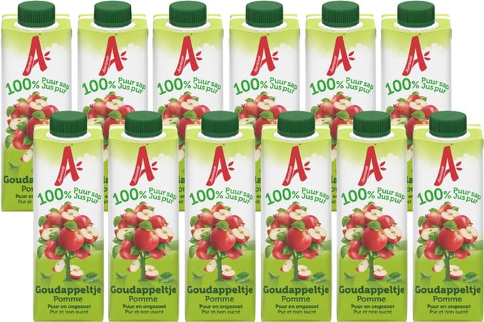 Appelsientje - Goudappeltje - Sap - Appelsap- 12 x 0,3l