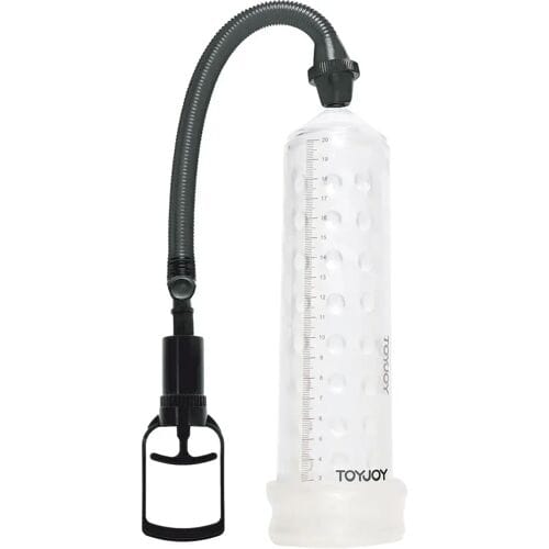 ToyJoy Manpower POWER MASSAGE PUMP W. SLEEVE CLEAR - Penispomp