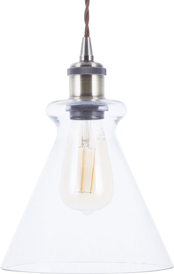 BERGANTES - Hanglamp - Transparant - Glas