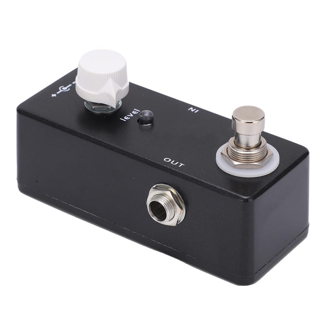 Pédale d'effet de volume pour guitare, atténuateur de contrôle avec True Bypass, accessoires de réglage 20 mA gray