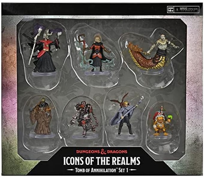 Dungeons & Dragons Miniaturen Set: Graf van Vernietiging, Voor RPG en Avonturen