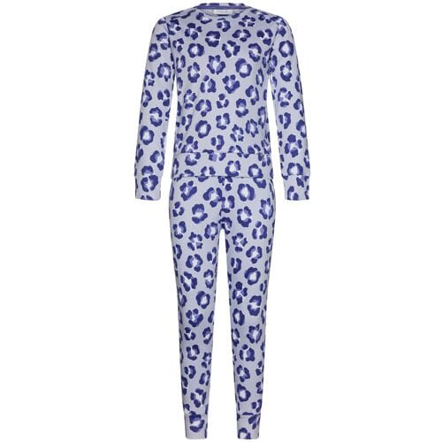 Rebelle Pyjama - Leopard Lilac - Katoen - Interlock - Lila - Maat 104