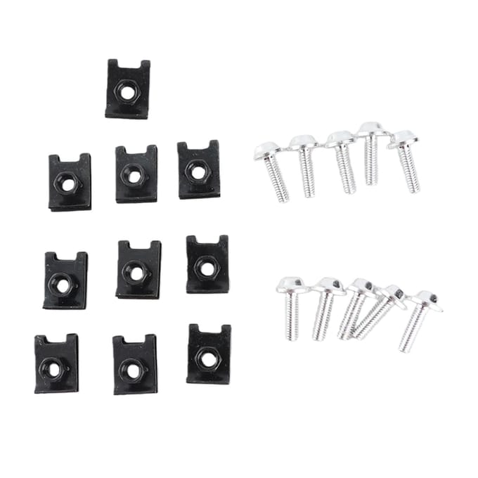 5*16MM Motorfiets Kuip Carrosserie Kit Schroef Spiraal Snelheid Bevestiger Clip Moer