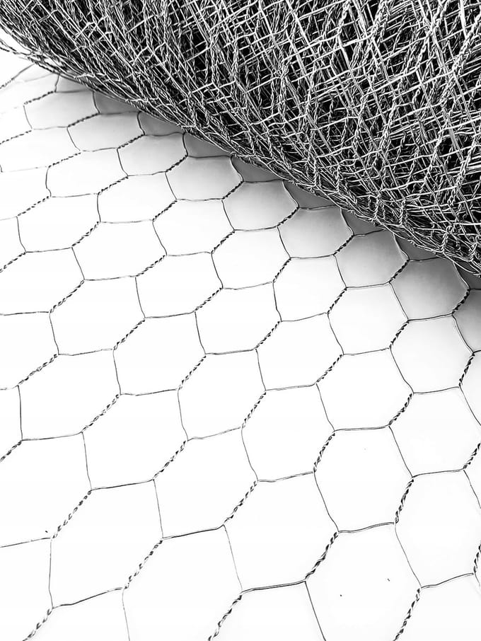 Betafence Serie - Zeskantige Gaas - 0,5m x 10m - Gegalvaniseerd